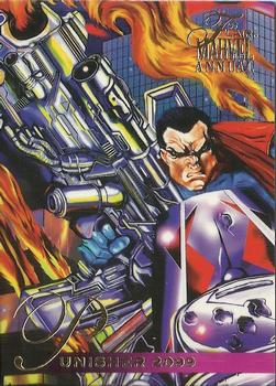 1995 Flair Marvel Annual #94 Punisher 2099 Front