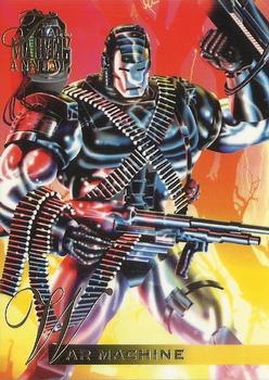 1995 Flair Marvel Annual #139 War Machine Front