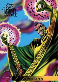 1995 Flair Marvel Annual #140 Mandarin Front