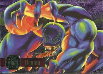 1995 Flair Marvel Annual - PowerBlast #3 Venom Front