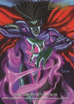 1995 Flair Marvel Annual - PowerBlast #10 Morbius Back