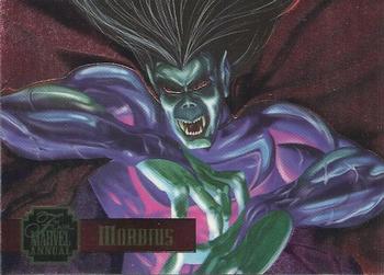 1995 Flair Marvel Annual - PowerBlast #10 Morbius Front