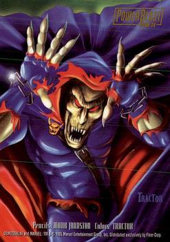 1995 Flair Marvel Annual - PowerBlast #23 Demogoblin Back