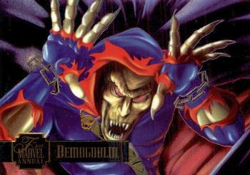 1995 Flair Marvel Annual - PowerBlast #23 Demogoblin Front