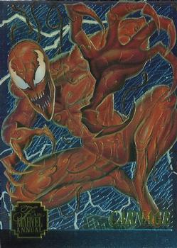 1995 Flair Marvel Annual - Chromium #2 Carnage Front