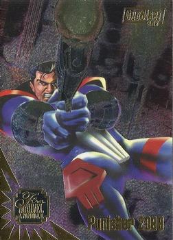 1995 Flair Marvel Annual - DuoBlast #2 Punisher 2099 / Vendetta Front