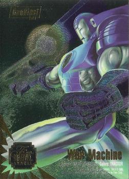 1995 Flair Marvel Annual - DuoBlast #3 Iron Man / War Machine Back