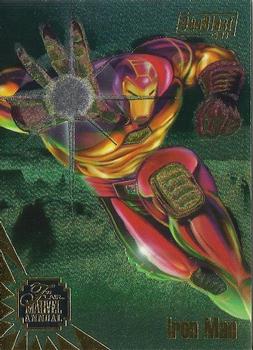 1995 Flair Marvel Annual - DuoBlast #3 Iron Man / War Machine Front