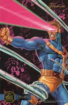 1995 Flair Marvel Annual - FlairPrint #2 Cyclops Front