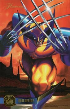 1995 Flair Marvel Annual - Promos #NNO Wolverine Front