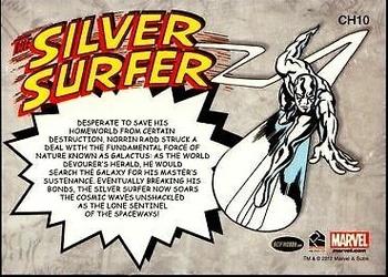 2012 Rittenhouse Marvel Bronze Age - Classic Heroes #CH10 Silver Surfer Back