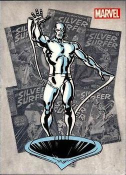 2012 Rittenhouse Marvel Bronze Age - Classic Heroes #CH10 Silver Surfer Front