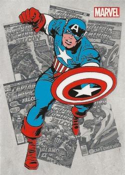 2012 Rittenhouse Marvel Bronze Age - Classic Heroes #CH1 Captain America Front
