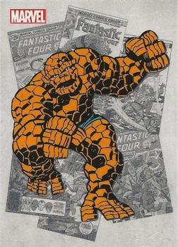2012 Rittenhouse Marvel Bronze Age - Classic Heroes #CH6 The Thing Front