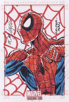 2012 Rittenhouse Marvel Bronze Age - Sketch Cards #NNO Bob Layton Front