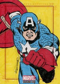 2012 Rittenhouse Marvel Bronze Age - Sketch Cards #NNO Chuck George Front