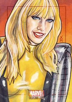2012 Rittenhouse Marvel Bronze Age - Sketch Cards #NNO Veronica O'Connell Front