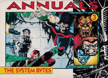 1992 Marvel Comics Annuals #3 The System Bytes Front