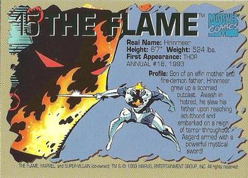 1993 Marvel Comics Annuals #15 The Flame Back