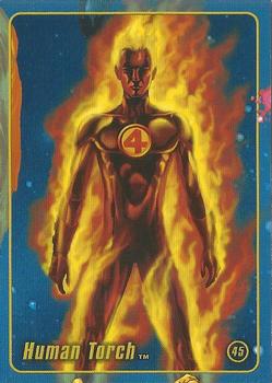 2005 Toy Biz Marvel Figure Factory I #45 Human Torch Front