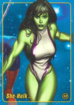 2005 Toy Biz Marvel Figure Factory I #48 She-Hulk Front