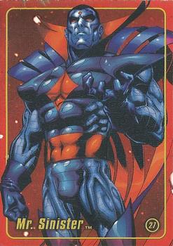 2005 Toy Biz Marvel Figure Factory II #27 Mr. Sinister Front