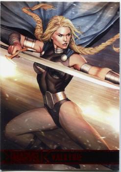 2012 Rittenhouse Marvel Greatest Heroes #75 Valkyrie Front