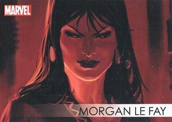 2012 Rittenhouse Marvel Greatest Heroes - Villains #V11 Morgan Le Fay Front