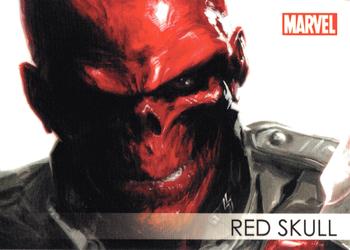 2012 Rittenhouse Marvel Greatest Heroes - Villains #V14 Red Skull Front