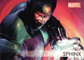 2012 Rittenhouse Marvel Greatest Heroes - Villains #V15 Sphinx Front