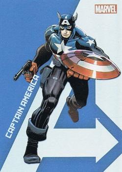 2012 Rittenhouse Marvel Greatest Heroes - I am an Avenger #IAM6 Captain America Front