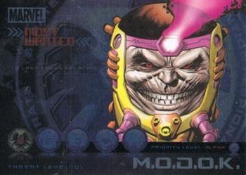 2010 Rittenhouse Marvel Heroes and Villains - Marvel's Most Wanted #M4 Modok Front