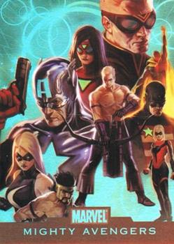 2010 Rittenhouse Marvel Heroes and Villains - Alliances #A3 Mighty Avengers Front