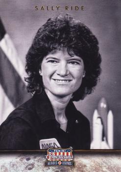 2012 Panini Americana Heroes & Legends #109 Sally Ride Front