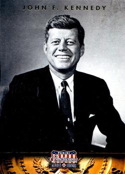 2012 Panini Americana Heroes & Legends #35 John F. Kennedy Front