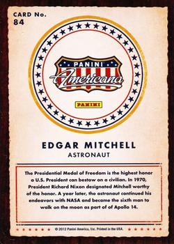 2012 Panini Americana Heroes & Legends #84 Edgar Mitchell Back