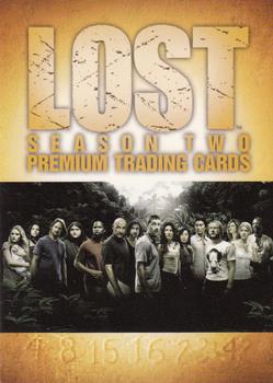 2006 Inkworks Lost Season 2 #1 Lost (Title Card) Front