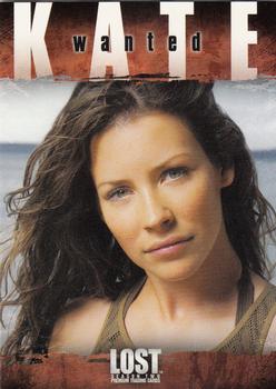 2006 Inkworks Lost Season 2 #52 Kate: Wanted Front