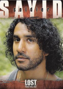 2006 Inkworks Lost Season 2 #62 Sayid: Soldier Front