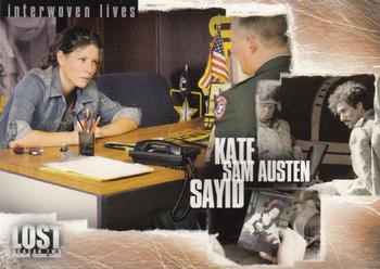 2006 Inkworks Lost Season 2 #89 Kate/Sam Austen/Sayid Front