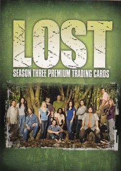 2007 Inkworks Lost Season 3 #1 Lost Season Three Title Card Front