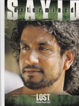 2007 Inkworks Lost Season 3 #59 Sayid: Determined / Haunted Front
