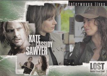 2007 Inkworks Lost Season 3 #78 Kate - Cassidy - Sawyer Front