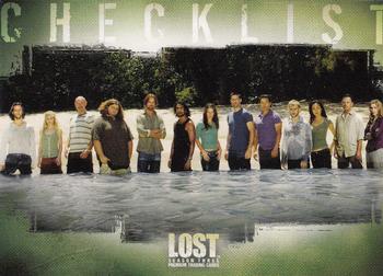 2007 Inkworks Lost Season 3 #90 Checklist Front
