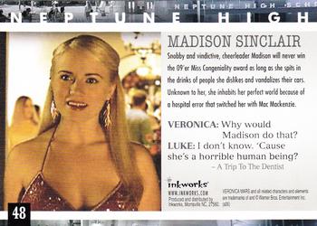 2006 Inkworks Veronica Mars Season 1 #48 Madison Sinclair Back