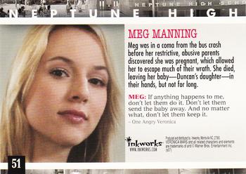 2007 Inkworks Veronica Mars Season 2 #51 Meg Manning Back