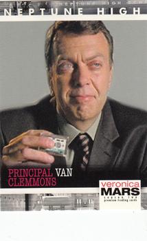 2007 Inkworks Veronica Mars Season 2 #60 Principal Van Clemmons Front