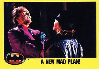 1989 Topps Batman - Collector's Edition (Tiffany) #191 A New Mad Plan! Front