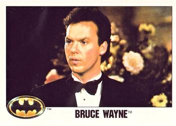 1989 Topps Batman - Collector's Edition (Tiffany) #3 Bruce Wayne Front