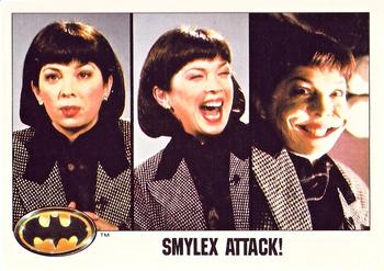 1989 Topps Batman - Collector's Edition (Tiffany) #63 Smylex Attack! Front